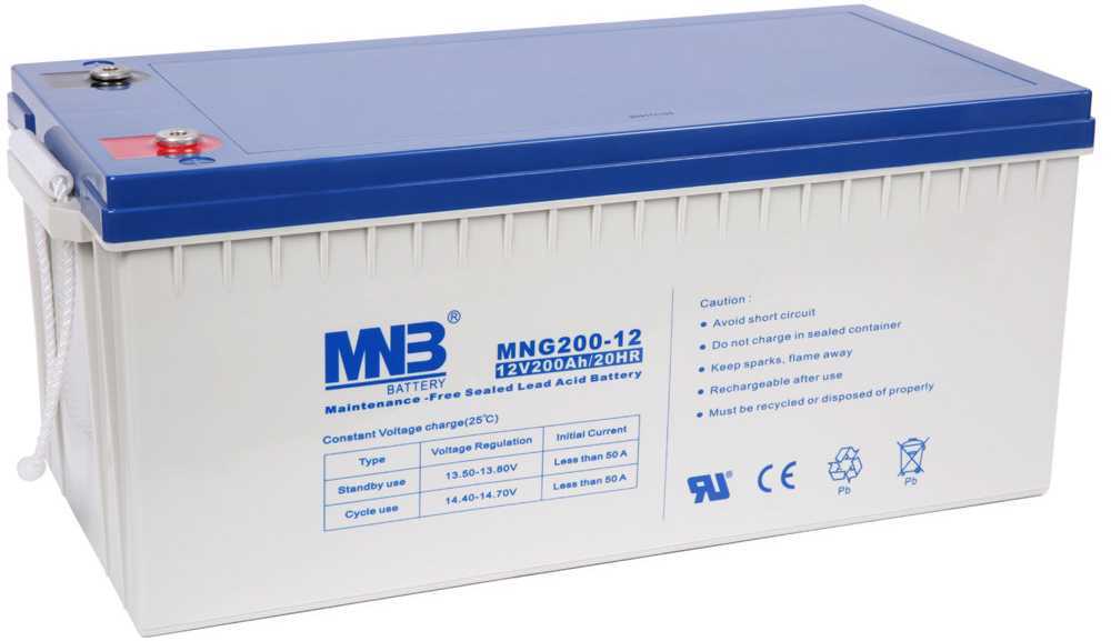 MNB Battery MNG 200-12 Аккумуляторы фото, изображение