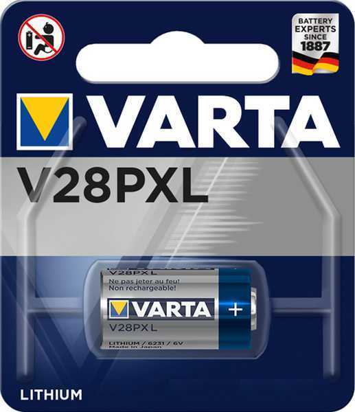 Батарейка Varta ELECTRONICS V28PXL 2CR1/3N V28PXL BL1 Lithium 6V (6231) (1/10/100) Элементы питания (батарейки) фото, изображение