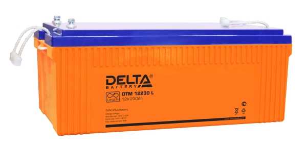 Delta DTM 12230 L Аккумуляторы фото, изображение