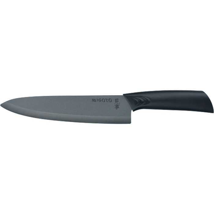 Нож кухонный "Migoto", диоксид циркония черный, 7"/175 мм Mtx Ceramics Ножи кухонные фото, изображение