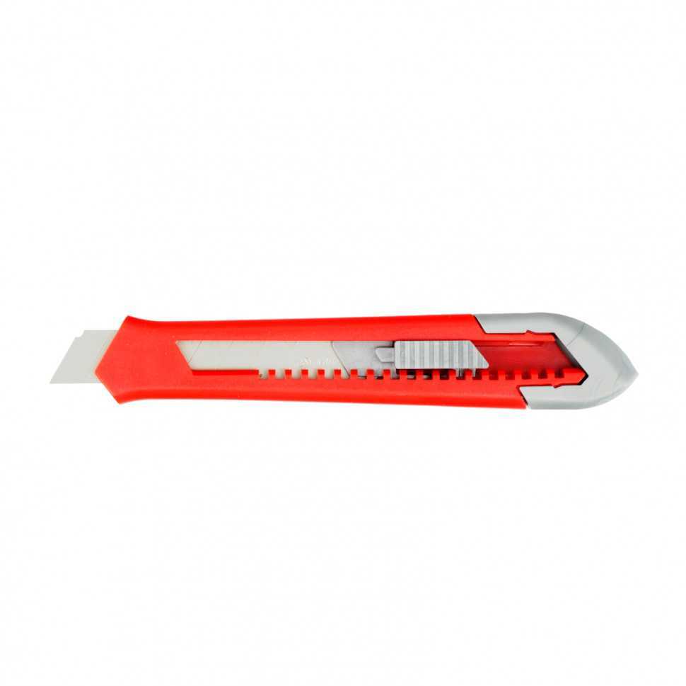 Нож, 18 мм, выдвижное лезвие, корпус ABS-пластик Matrix Ножи строительные фото, изображение