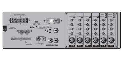 Inter-M PAM-120A Настольное оборудование Inter-M фото, изображение