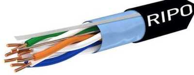 Ripo FTP4 CAT5E 24AWG Cu (outdoor) бухта 305м СНЯТОЕ фото, изображение